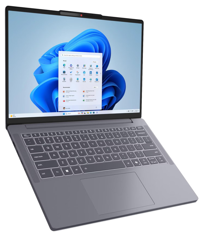 Lenovo IdeaPad Slim 3 14ARP10 83K600FPMH left side