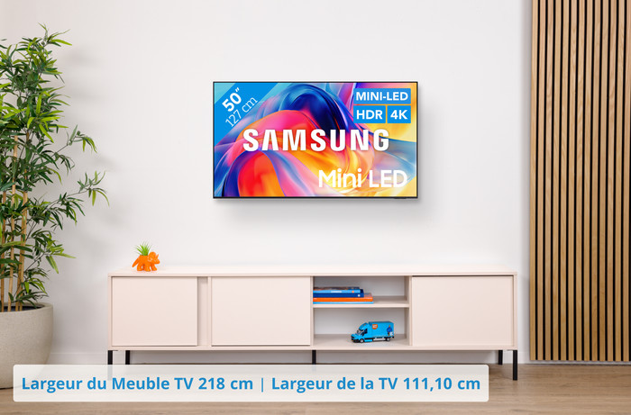 Samsung Mini-LED 50" M73H (2026) visuel Coolblue 1