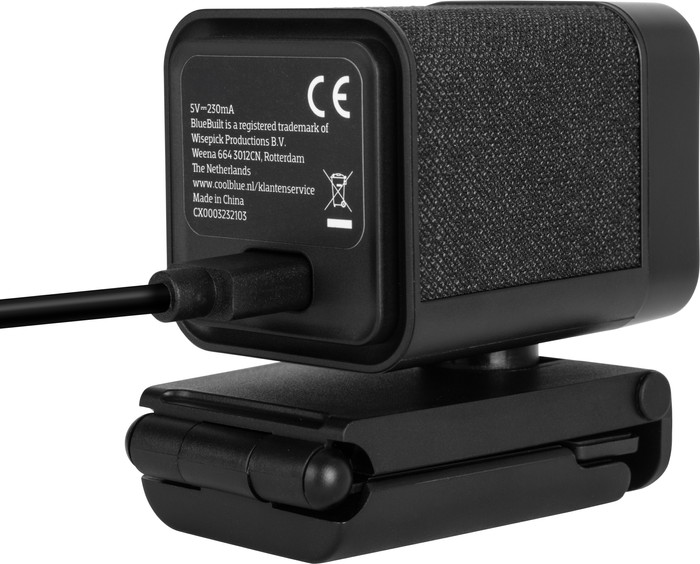 BlueBuilt Full HD Webcam achterkant