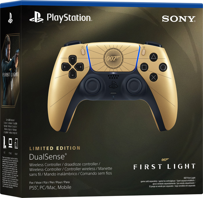 Sony Playstation 5 DualSense Draadloze Controller 007 First Light Limited Edition verpakking