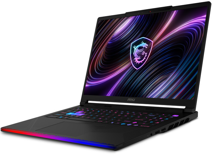 MSI Raider 16 Max HX B2WJ-039BE Azerty voorkant