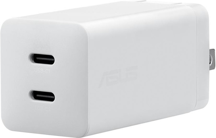ASUS 65W USB-C GaN Oplader Wit voorkant