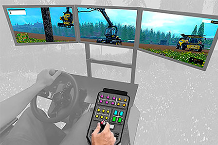 Farming Simulator 25 PC + Manette Saitek Farm Sim produit à l'usage