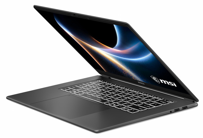 MSI Prestige N16 Flip AI+ OLED NVIDIA RTX Spark N1X C1XMT-040BEY AZERTY côté droit