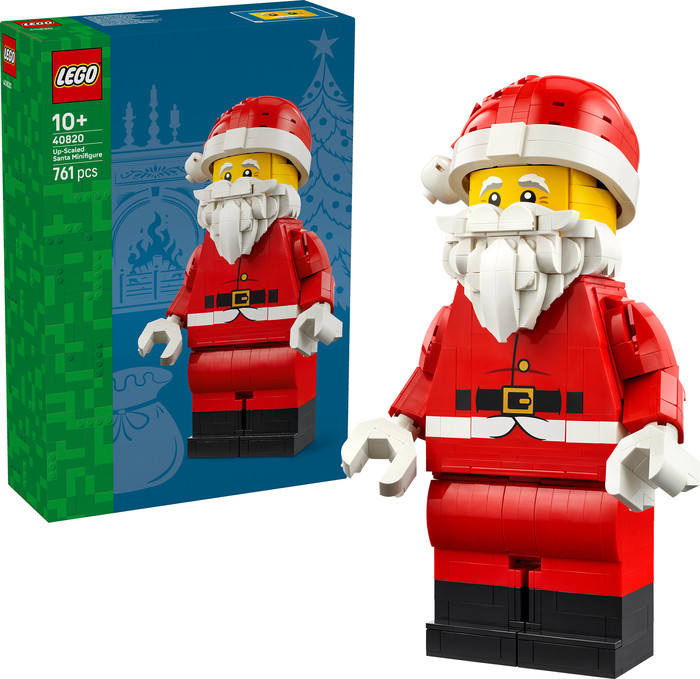 LEGO Large Santa Minifigure 40820 right side