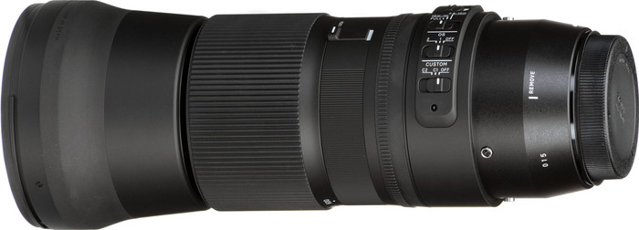 Sigma 150-600mm f/5-6.3 DG OS HSM C Nikon F + TC-1401 1.4x right side