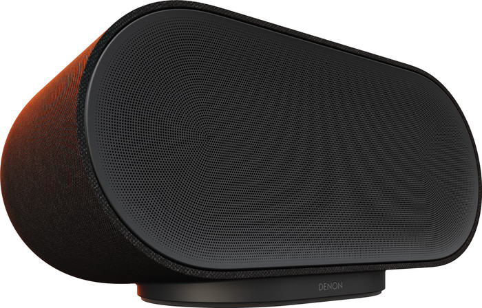 Denon Home 600 Zwart linkerkant