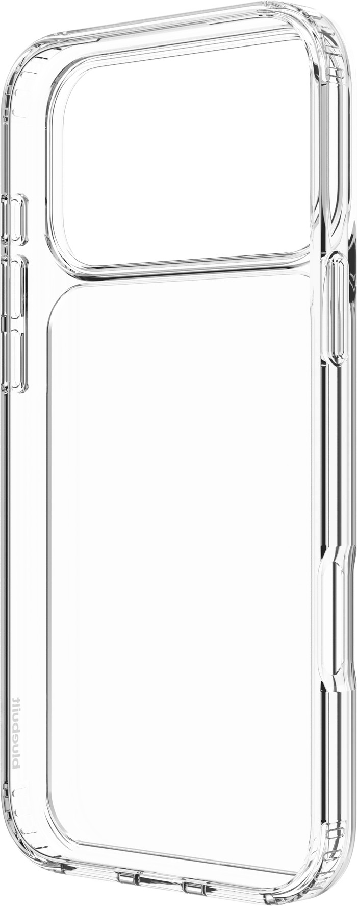 BlueBuilt Protective Back Cover iPhone 17 Pro Max Transparant linkerkant