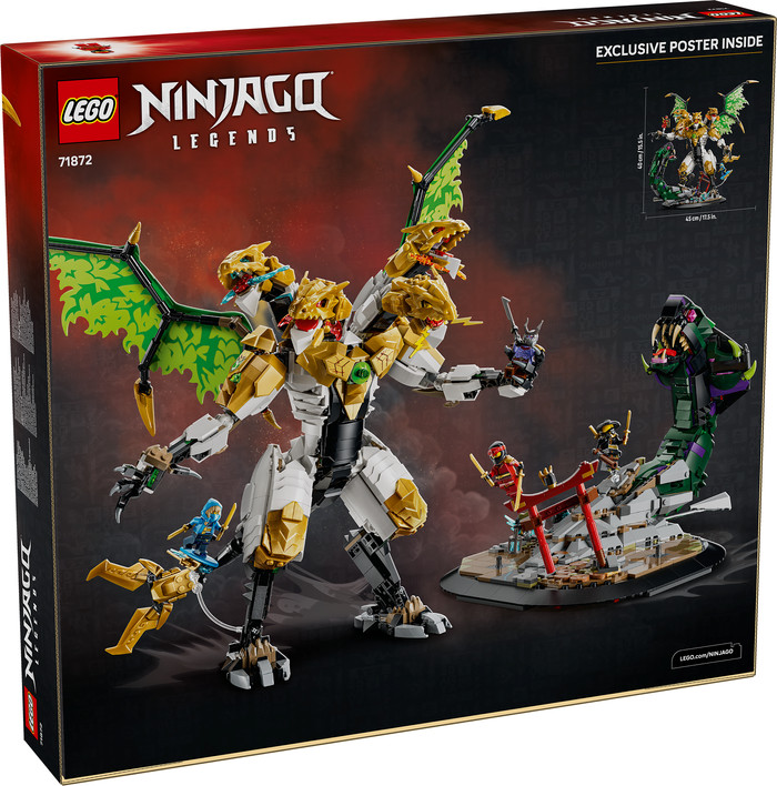 LEGO Ninjago Ultra Drakenstrijd 71872 verpakking