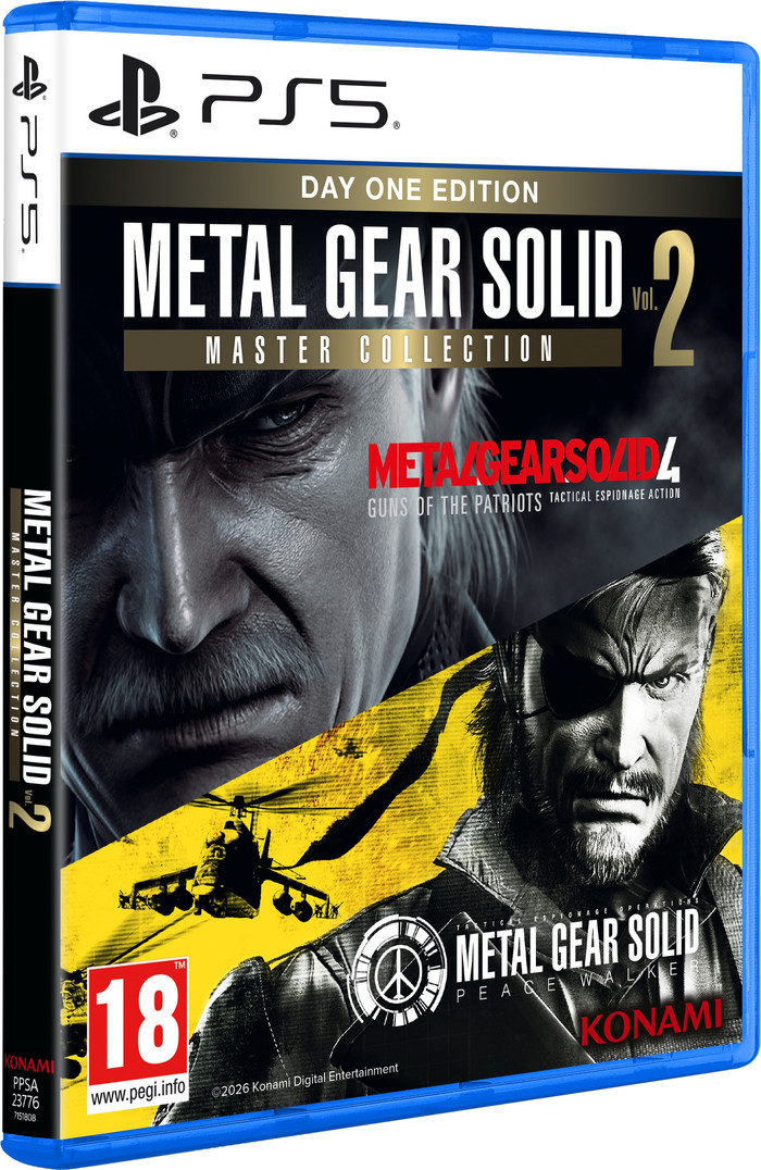 Metal Gear Solid: Master Collection Volume 2 PS5 verpakking