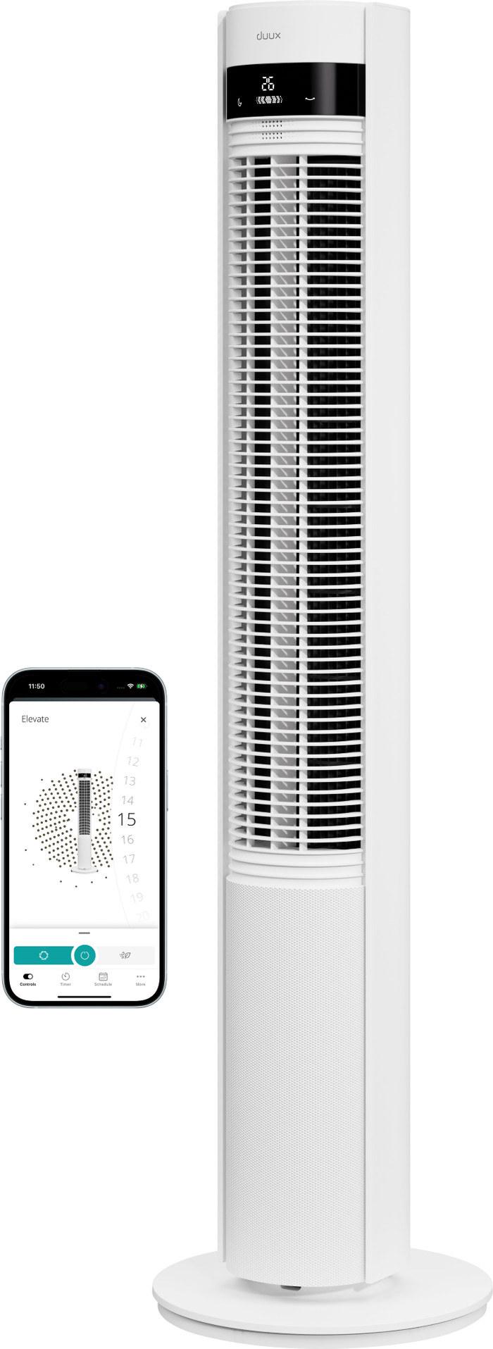 Duux Elevate Smart Wit visual leverancier