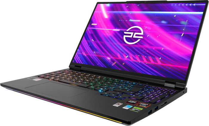 PCSpecialist Recoil 16 AMD 5070 Ti Azerty rechterkant