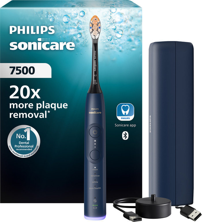 Philips Sonicare Series 7500 HX7423/10 Blauw Main Image
