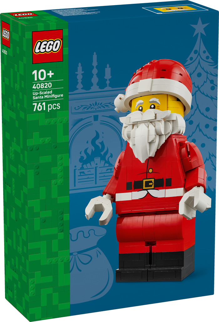 LEGO Large Santa Minifigure 40820 packaging