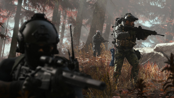 Call of Duty Modern Warfare 4 Xbox Series X product in gebruik