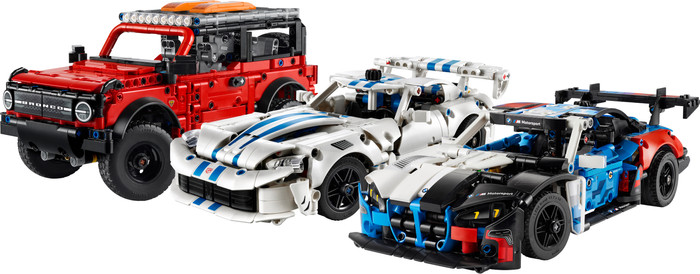 LEGO Autos Trio 42213 + 42226 + 42234 Main Image