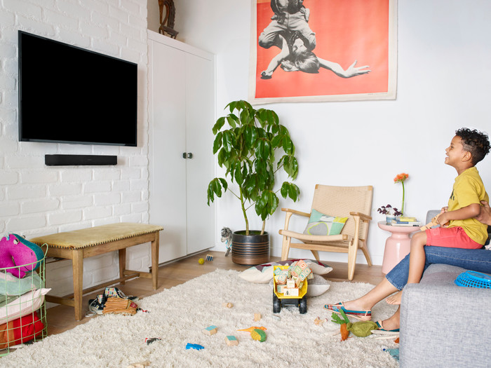 Sonos Beam Wall Mount Black product in use