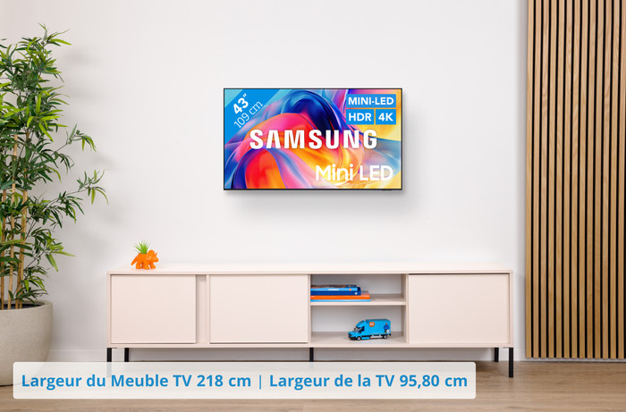 Samsung Mini-LED 43" M73H (2026) visuel Coolblue 1