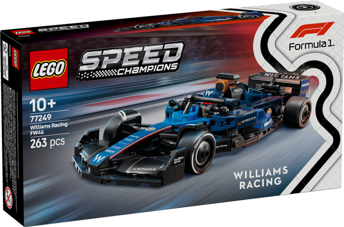 LEGO Speed Champions Williams Racing FW46 F1 racewagen 77249 verpakking