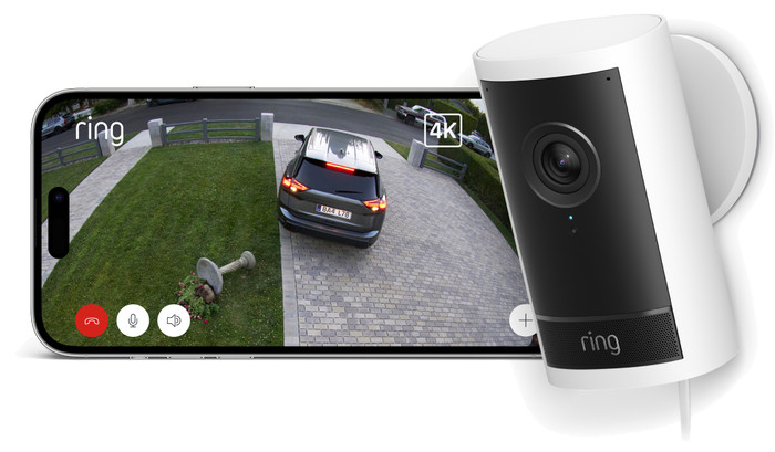 Ring Outdoor Camera Pro Stekker Wit visual leverancier