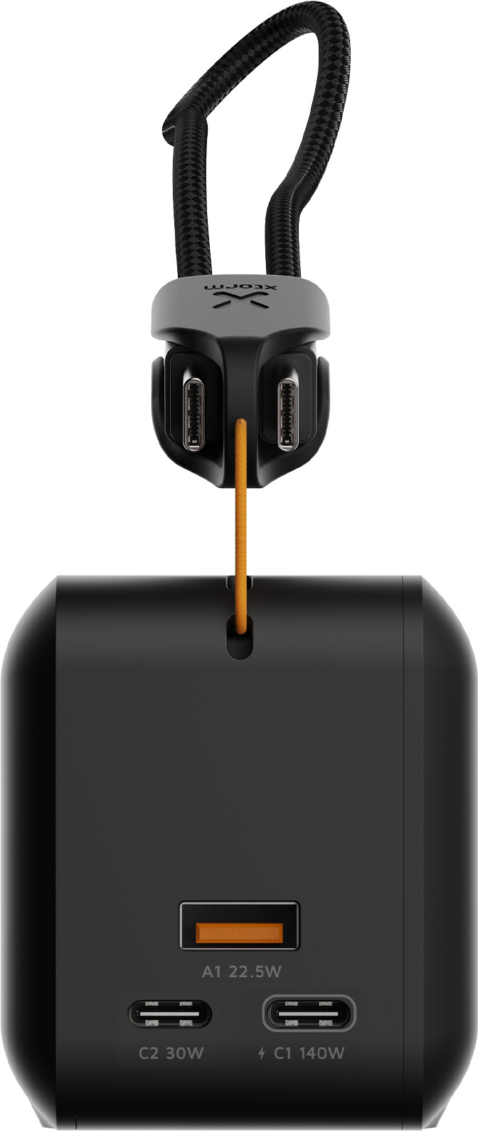 Xtorm NextGen Batterie Externe 140 W 27 000 mAh Noir avant