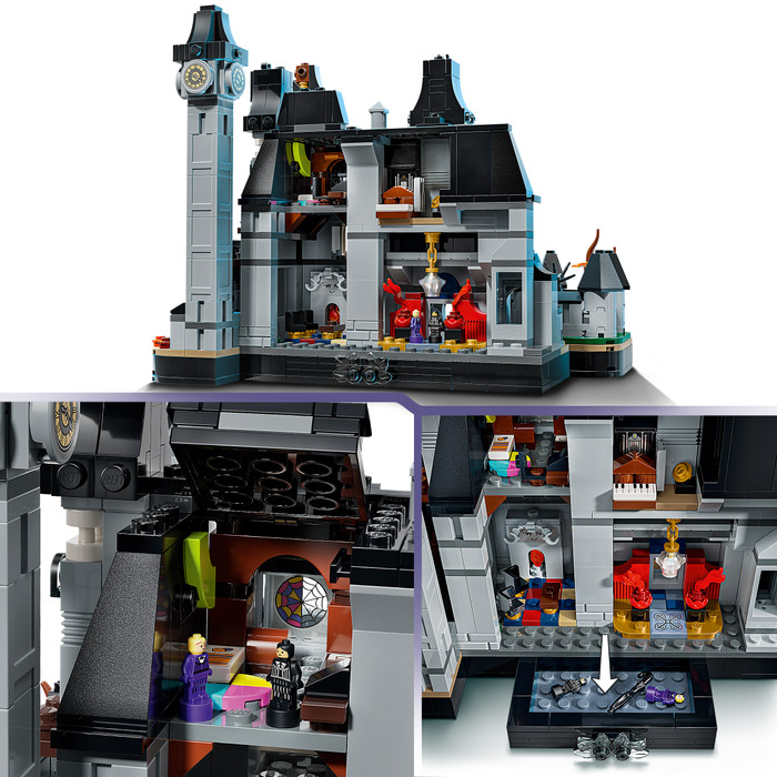 LEGO Mercredi - L'Académie Nevermore 76788 détail