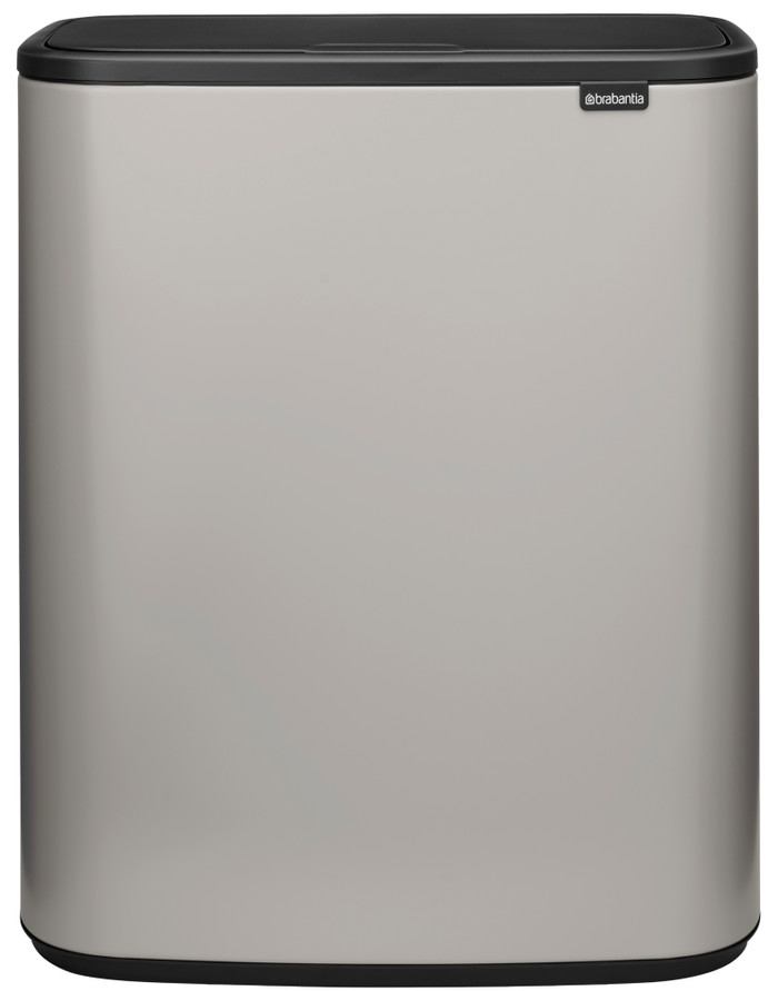 Brabantia Bo Touch Bin 60 Liter Soft Grey Main Image