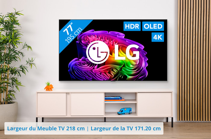 LG OLED 77" G6 (2026) visuel Coolblue 1