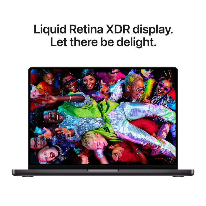 Apple MacBook Pro 14 Pouces M5 Pro (CPU 15 Cœurs / GPU 16 Cœurs) 24 Go/1 To Noir QWERTY visuel fournisseur