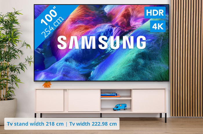 Samsung Micro RGB 100" R85H (2026) visual Coolblue 1