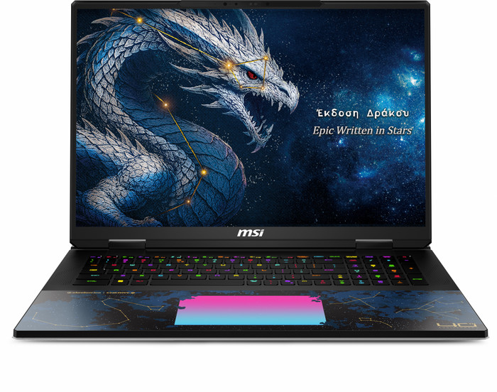 MSI Titan 18 HX Dragon Edition Draco Epic A2WJ-1263BE voorkant
