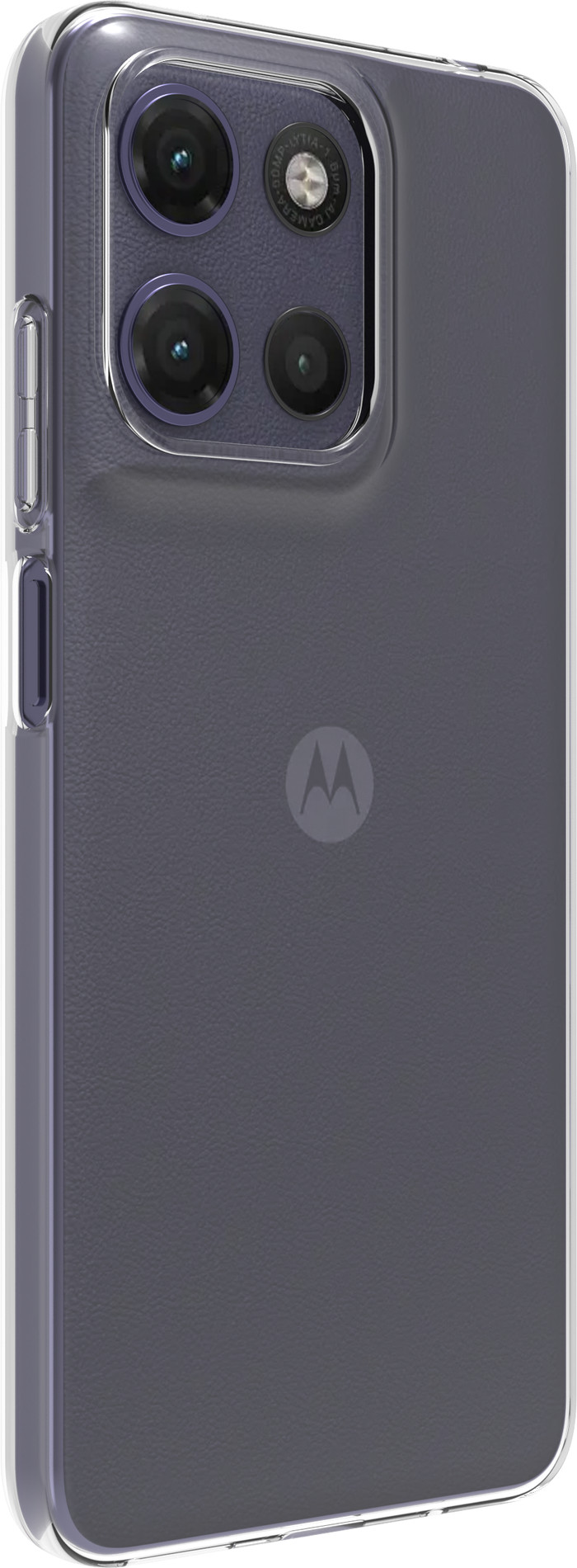 BlueBuilt Motorola Moto G17 / G17 Power Back Cover Transparant linkerkant