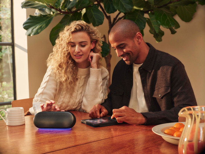 Harman Kardon Luna 2 Zwart product in gebruik