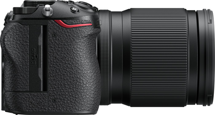 Nikon Z5IIC Zwart + 24-105mm f/4-7.1 linkerkant