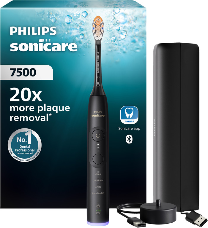 Philips Sonicare Series 7500 HX7421/13 Zwart Main Image
