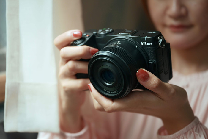 Nikon Z5IIC Body Zwart product in gebruik