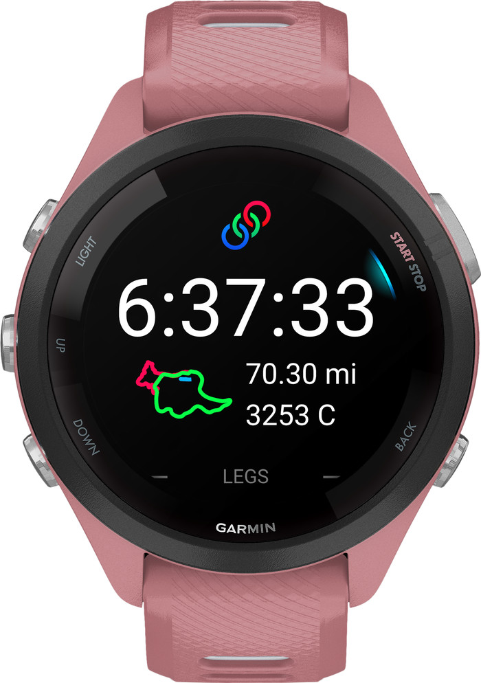 Garmin Forerunner 265S Roze voorkant