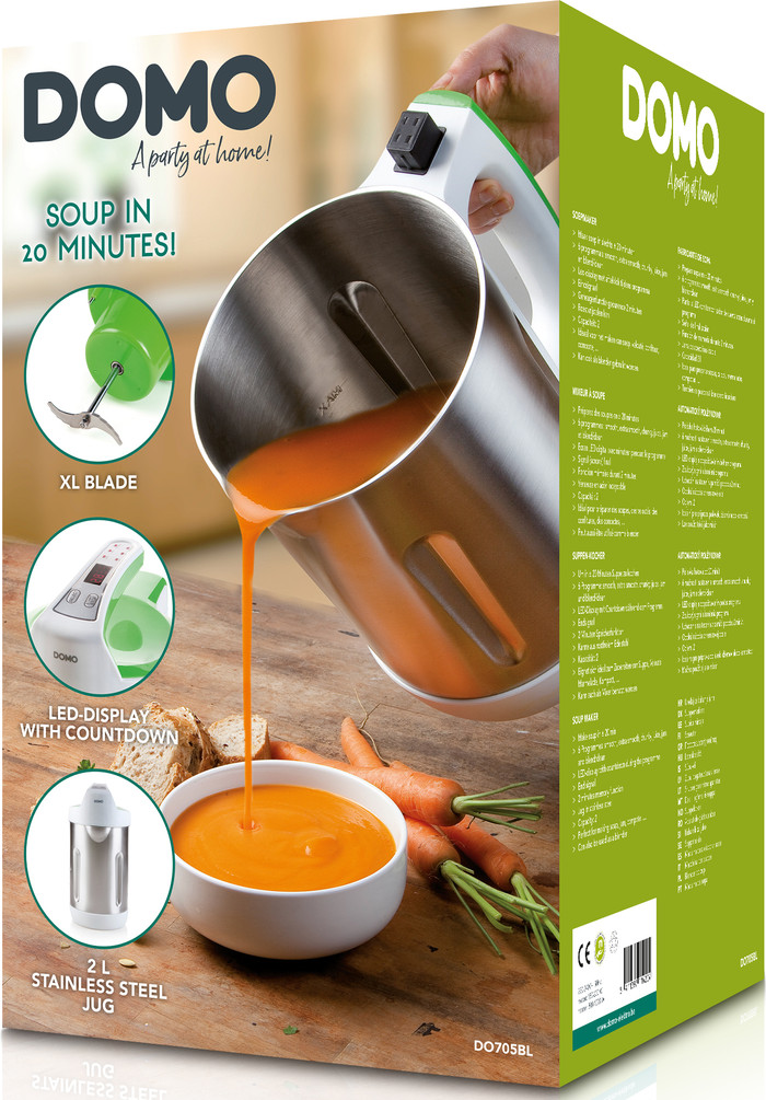 DOMO DO705BL Soepmaker verpakking