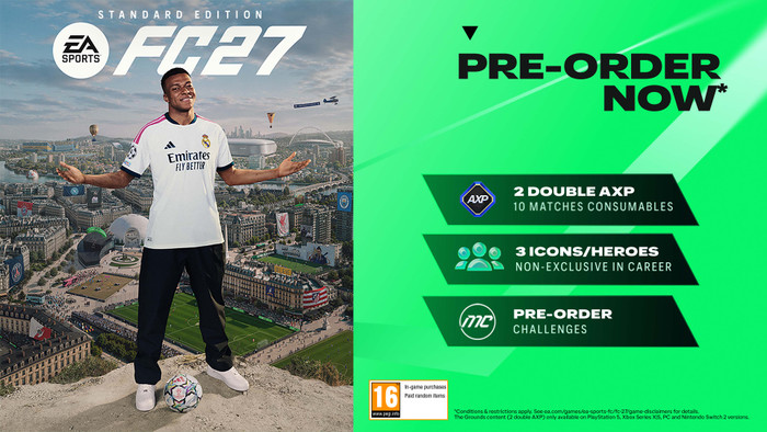 EA Sports FC 27 PS5 visual supplier