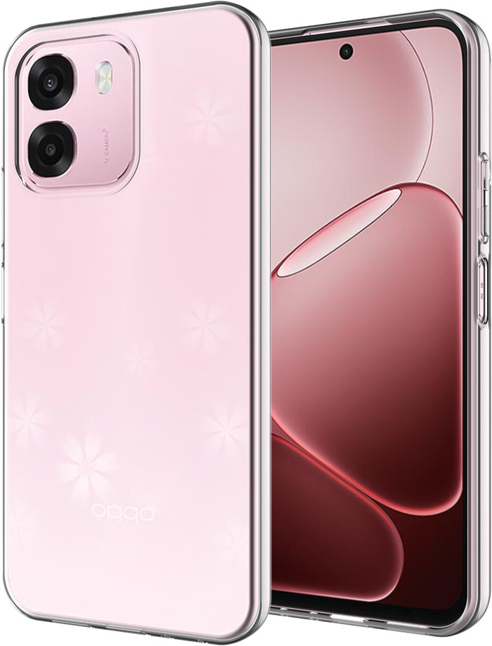 Just in Case KickLite OPPO A6 / A6s Back Cover Transparant rechterkant