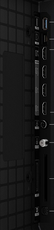 TCL QD Mini-led 55" T8D (2026) detail