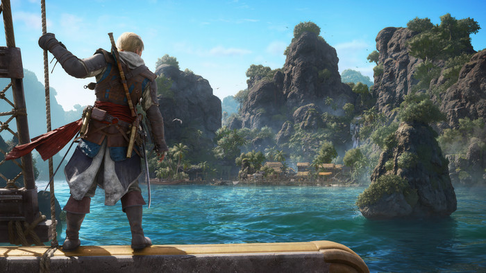 Assassin's Creed Black Flag Resynced PS5 product in gebruik
