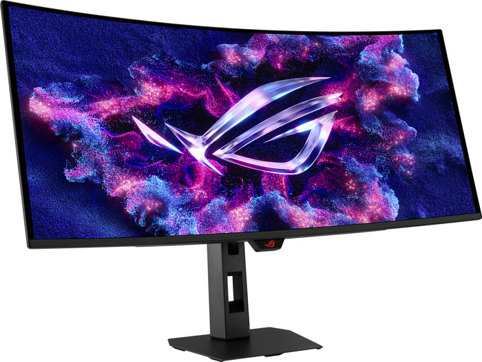 ASUS ROG Strix XG34WCDMS QD-OLED Curved linkerkant