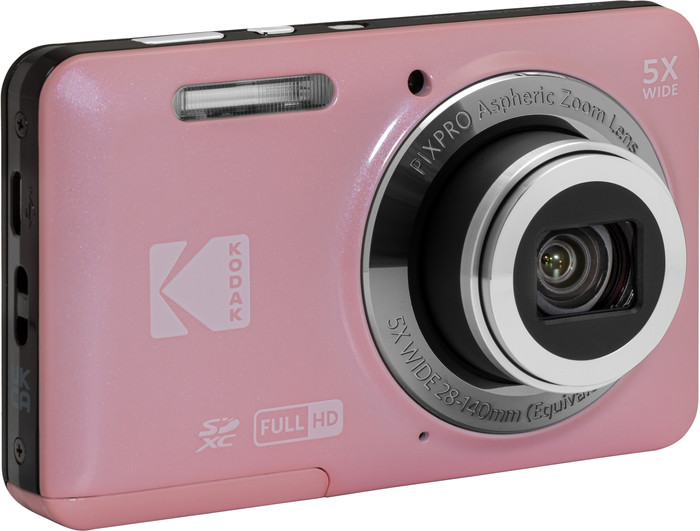 Kodak FZ55 Roze linkerkant