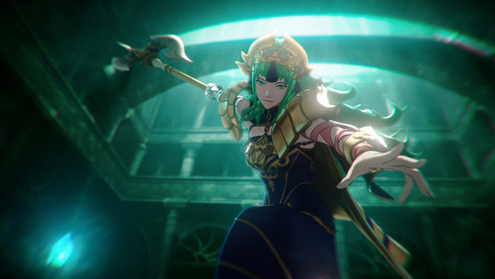 Fire Emblem Fortune's Weave Dagdan Collection Nintendo Switch 2 product in gebruik