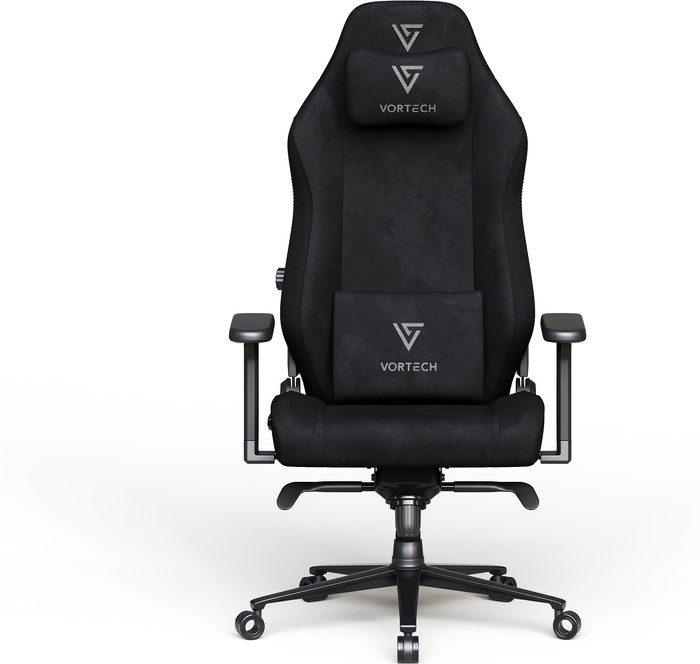 Vortech Prestige Plus Gamestoel Zwart voorkant