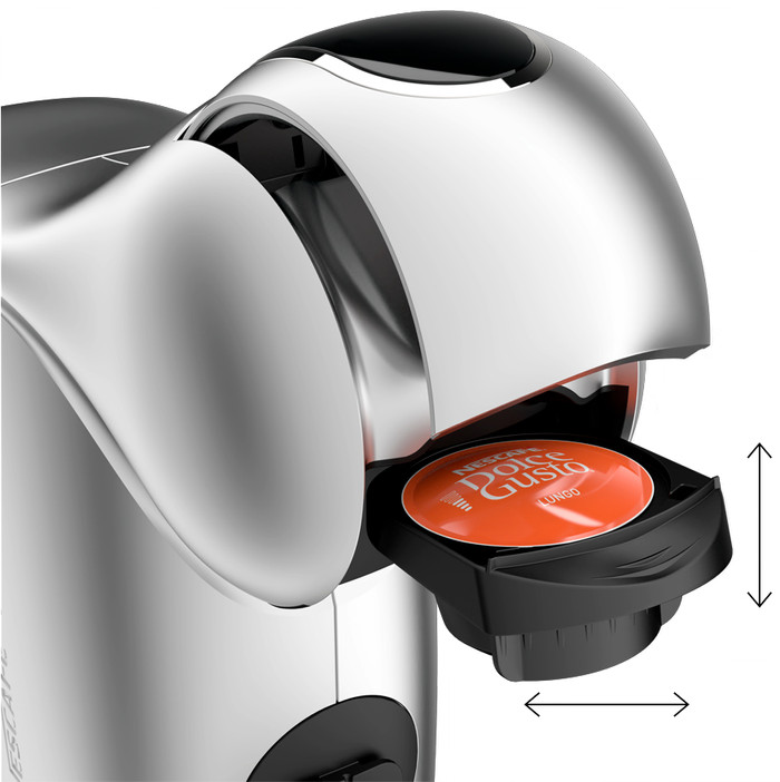 Krups Dolce Gusto Genio S Touch Silver YY6005FD détail