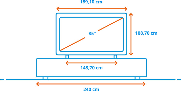 Hisense QLED 85" E79S PRO (2026) visuel Coolblue 1