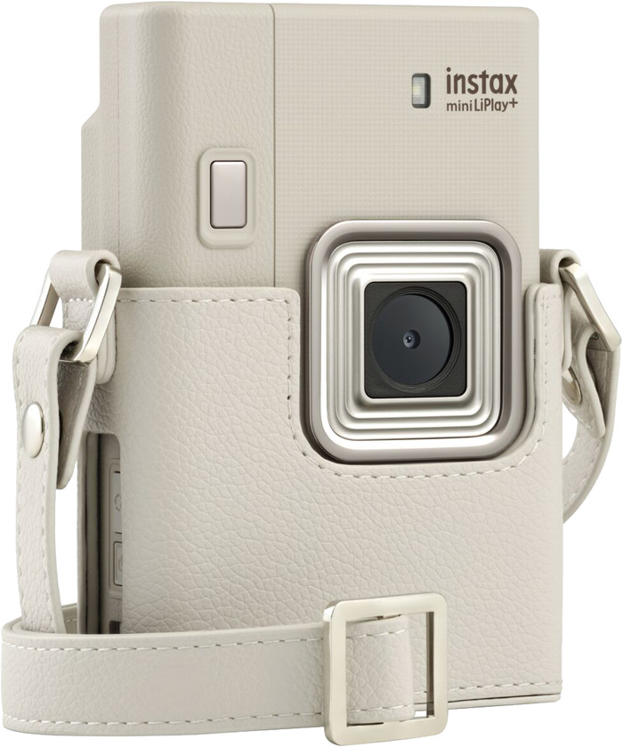 Fujifilm Instax Mini LiPlay+ Sand Beige case rechterkant