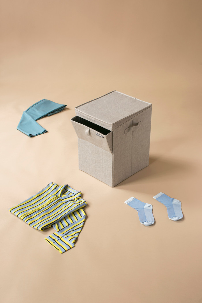 Brabantia Corbeilles à Linge Multicolor Lot de 3 produit à l'usage